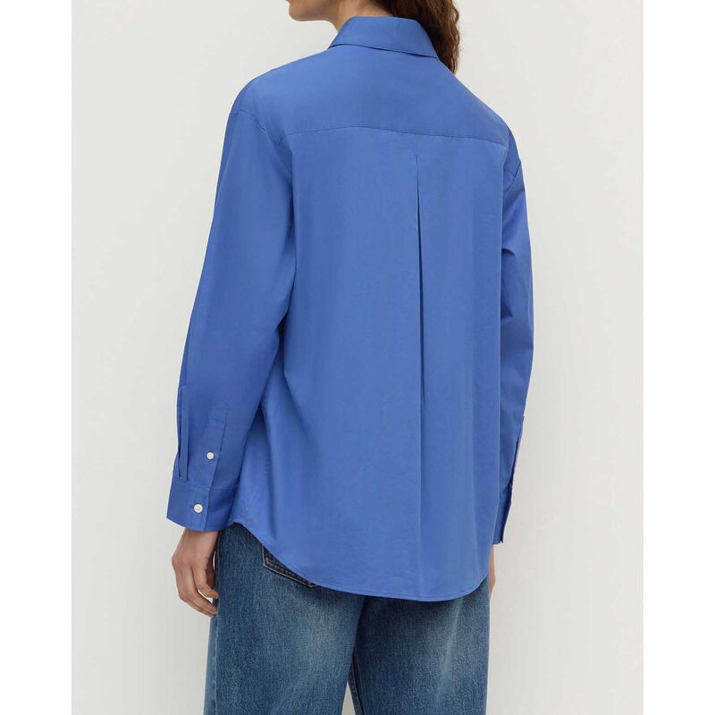 Assembly Label Micha Poplin L/S Shirt New Blue image number 1